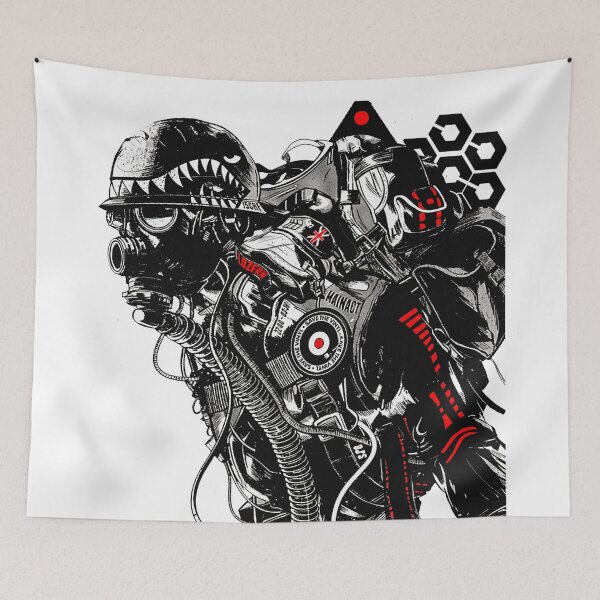 Item preview, Cyberpunk Cyborg Soldier designed and sold by OWLvision33.