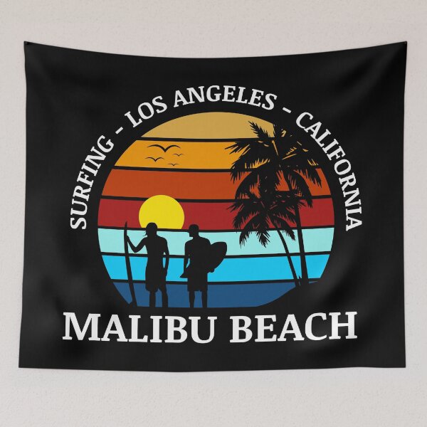 Item preview, Malibu Beach California Surfing designed and sold by SportsT-Shirts.
