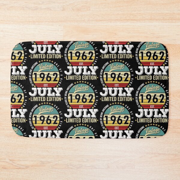 Item preview, 59 Years Of Being Awesome - One Of A Kind Limited Edition - 1962 Vintage 59s Retro, Classic, Cool, July Birthday.  designed and sold by ALITOPRINCE.