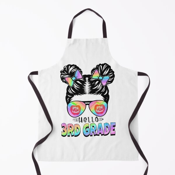 Item preview, Hello 3rd Grade Space Buns Back To School designed and sold by cristobal58.