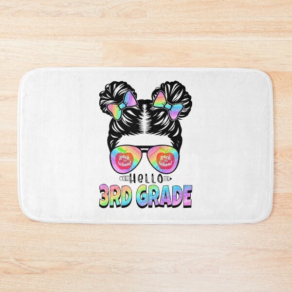 Item preview, Hello 3rd Grade Space Buns Back To School designed and sold by cristobal58.