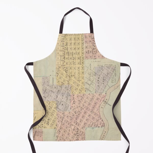Item preview, Old St Peter MN Map (1872) Vintage Minnesota City & Street Atlas designed and sold by BravuraMedia.