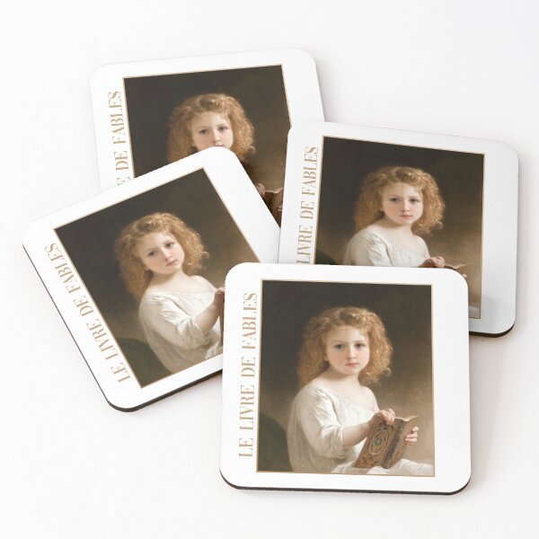 Item preview, The Story Book by Bouguereau designed and sold by academic-art.