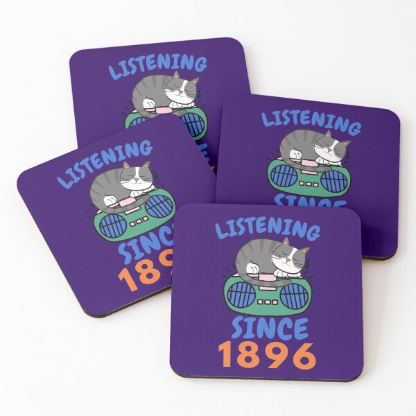 Item preview, Kitty loves Radio designed and sold by Keep Smiling.