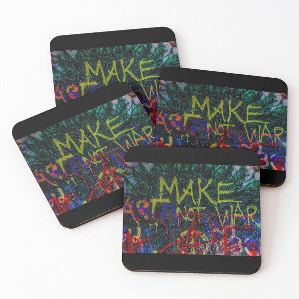 Item preview, Make Art Not War designed and sold by leeahsart.