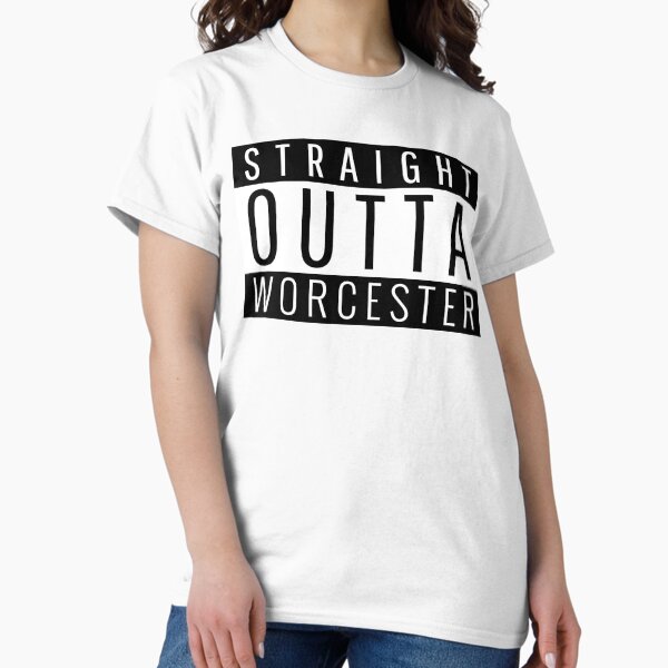 Item preview, Straight Outta Worcester Massachusetts  designed and sold by Teelogic.