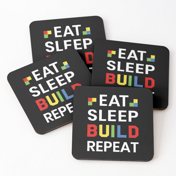 Item preview, eat sleep build repeat blocks master designed and sold by Freewind-Studio.