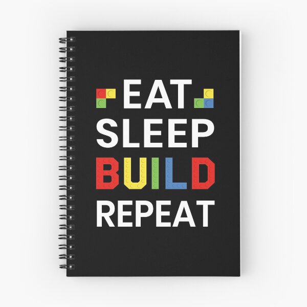 Item preview, eat sleep build repeat blocks master designed and sold by Freewind-Studio.