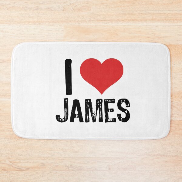 Item preview, I Love James designed and sold by The "I Love Everything" Shop.