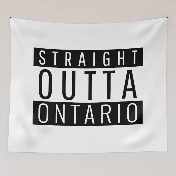 Item preview, Straight Outta Ontario California  designed and sold by Teelogic.