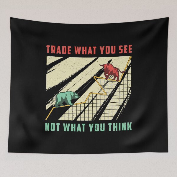 Item preview, Stock Market Trade What You See Bull Bear Trader designed and sold by tshirtconcepts.