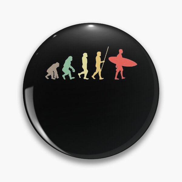 Item preview, Surfer Evolution Surfing Gift California Beach & Surf designed and sold by Lenny Stahl.
