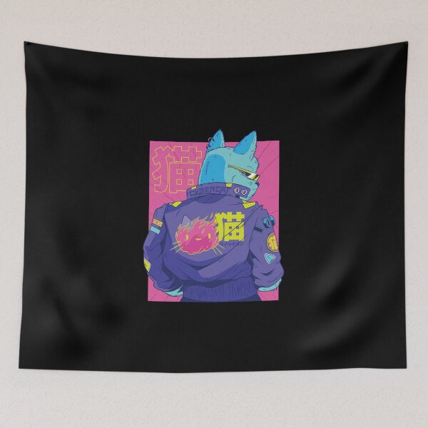 Item preview, cyberpunk cat  designed and sold by confidence20.