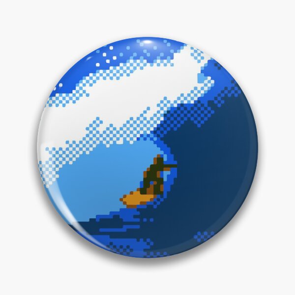 Item preview, Big Wave 8bit designed and sold by mobscene8859.