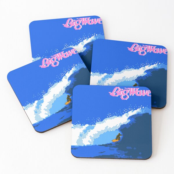 Item preview, Big Wave 8bit designed and sold by mobscene8859.