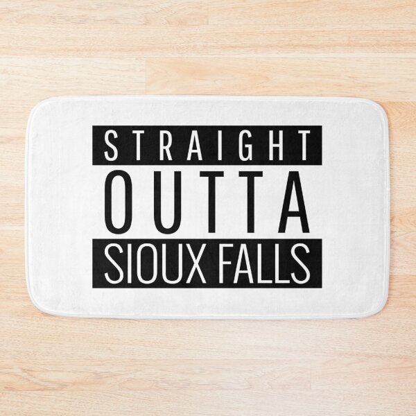 Item preview, Straight Outta Sioux Falls South Dakota  designed and sold by Teelogic.