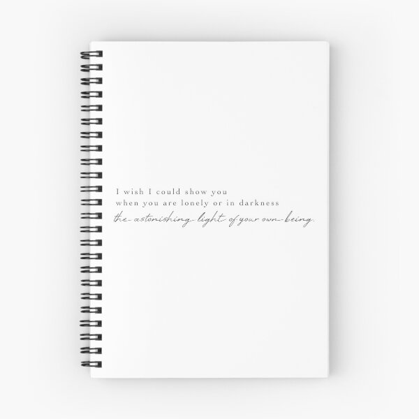 Item preview, The astonishing light of your own being, Hafiz Quote designed and sold by Simple Soul.