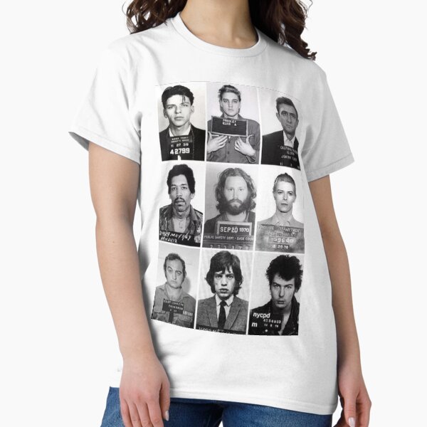 Item preview, The Usual Suspects - Celebrity Mug Shots designed and sold by ShirleySmi.