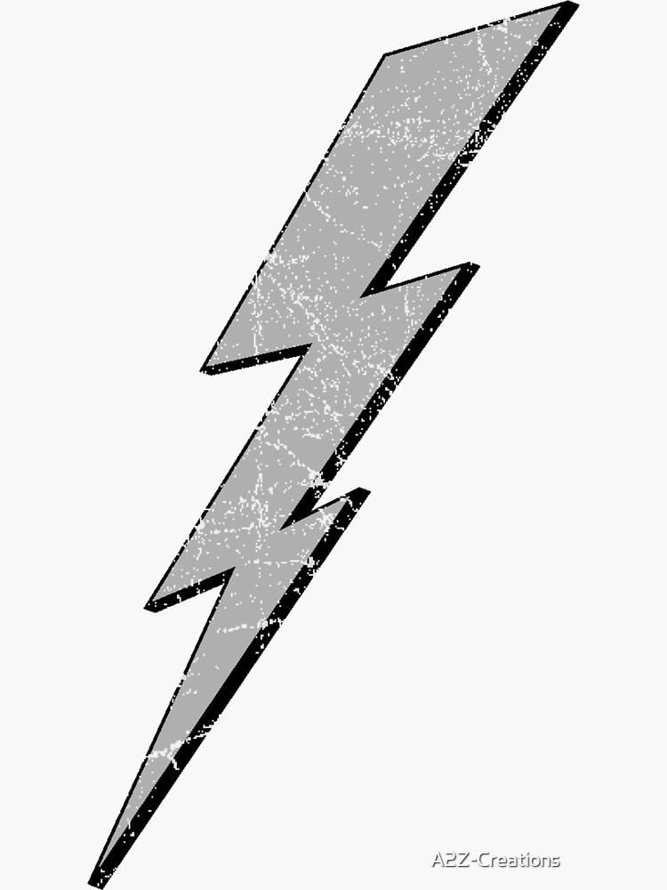 "vintage and retro bolt" Sticker for Sale by A2ZCreations Redbubble