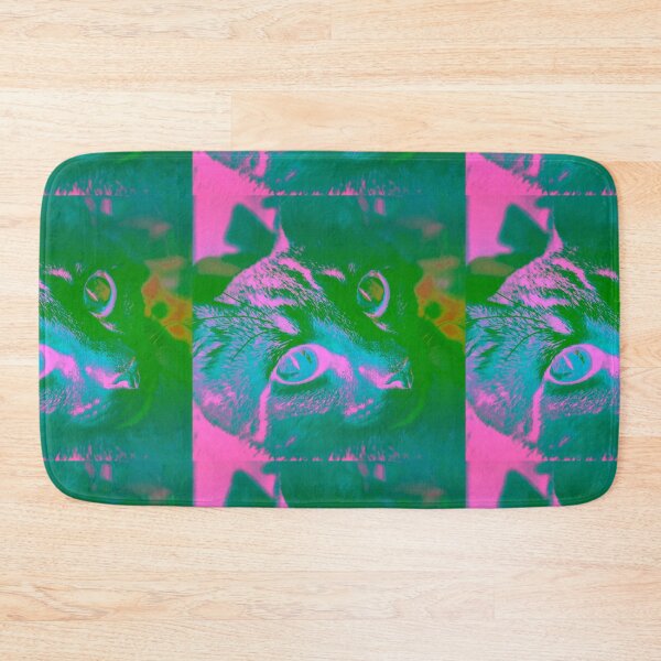 Item preview,  pink autistic cat 13 designed and sold by madelynhatter.
