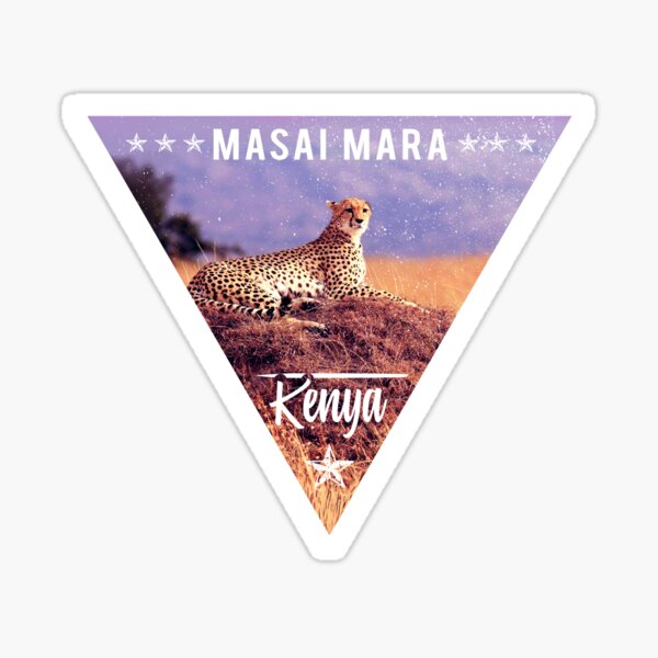 Masai Mara Kenya Sticker