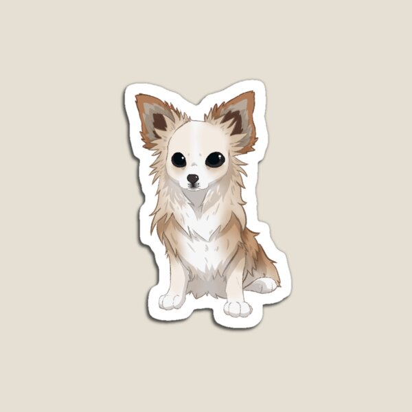 Item preview, long hair cream chihuahua designed and sold by Msmimundo.