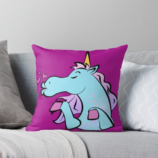 Item preview, Unicorn Kissing - Mauve designed and sold by WorldOfUnicorns.