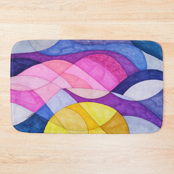Item preview, Blue Purple Waves designed and sold by SavantArtist.