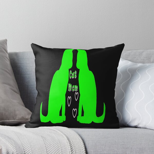 Item preview, Colorful Abstract Cats For the Cat Lover, NR 3, Fulltime Cat Mom. designed and sold by Adri Barnard.