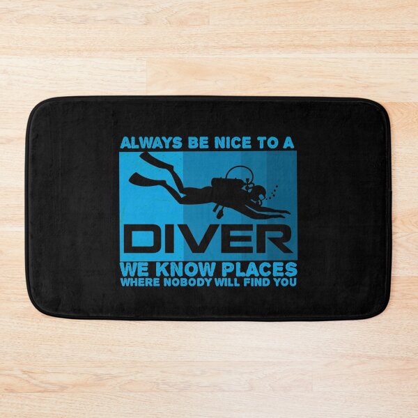 Item preview,  Funny Scuba Diver Unique Diving Athlete Ocean Colors designed and sold by majidkacm.