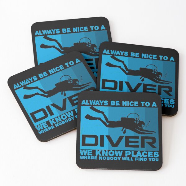 Item preview,  Funny Scuba Diver Unique Diving Athlete Ocean Colors designed and sold by majidkacm.