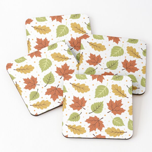Item preview, Falling Autumn Leaves Print designed and sold by BoggyRdBoutique.