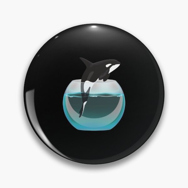 Item preview, Orca Killer Whale Sea Ocean Orca Lover Jumping from Tank designed and sold by sweetheartistic.
