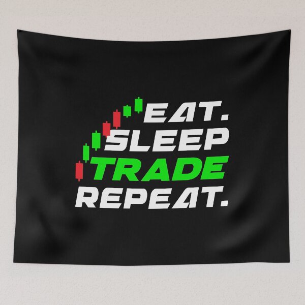 Item preview, Eat sleep trade repeat  designed and sold by plussorn.