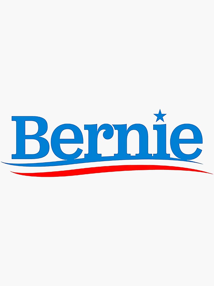 Thumbnail 3 von 3, Sticker, Stimme für Bernie designt und verkauft von Indriyananiart.