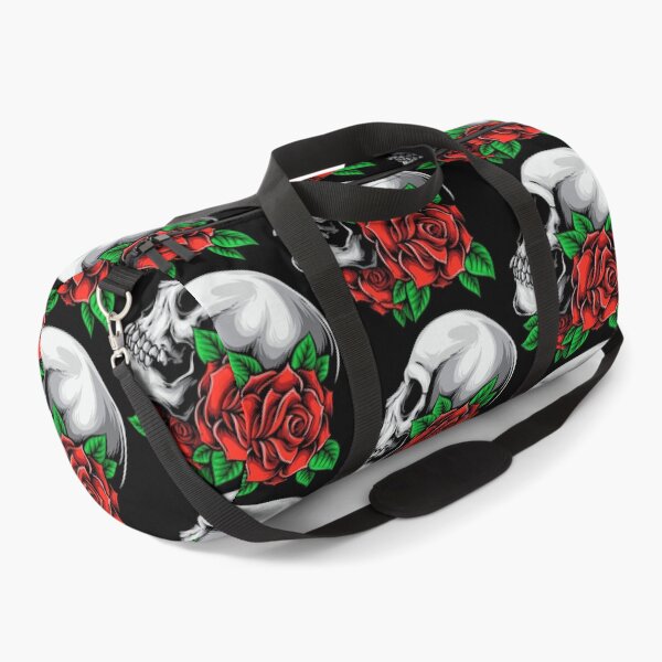 Item preview, Skull with rose designed and sold by LUNAROSsAa.