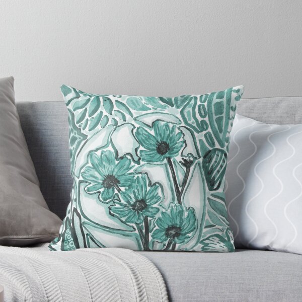 Item preview, crazy abstract floral print designed and sold by Khushboo Rawani.