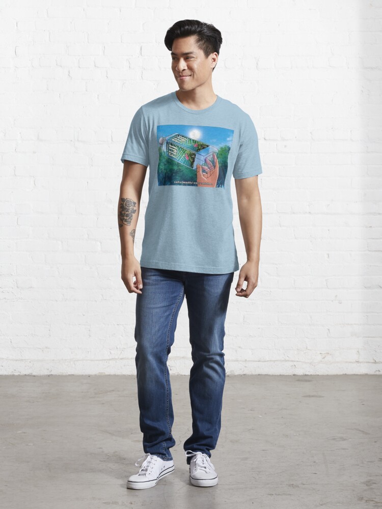 Alternate view of Fiji Water Anime Essential T-Shirt