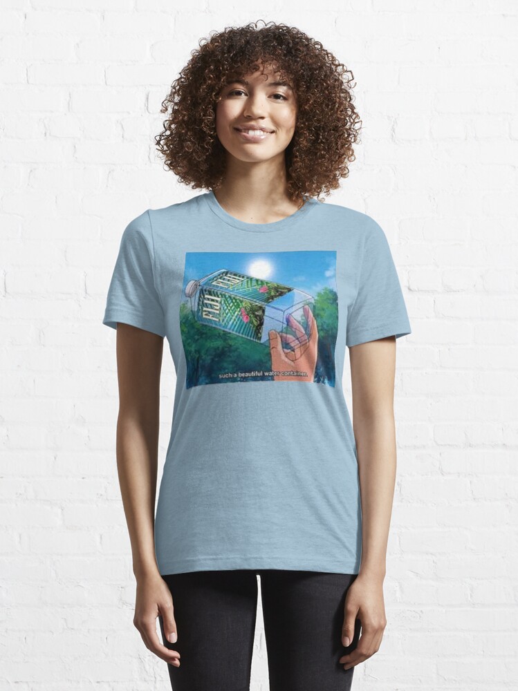 Alternate view of Fiji Water Anime Essential T-Shirt