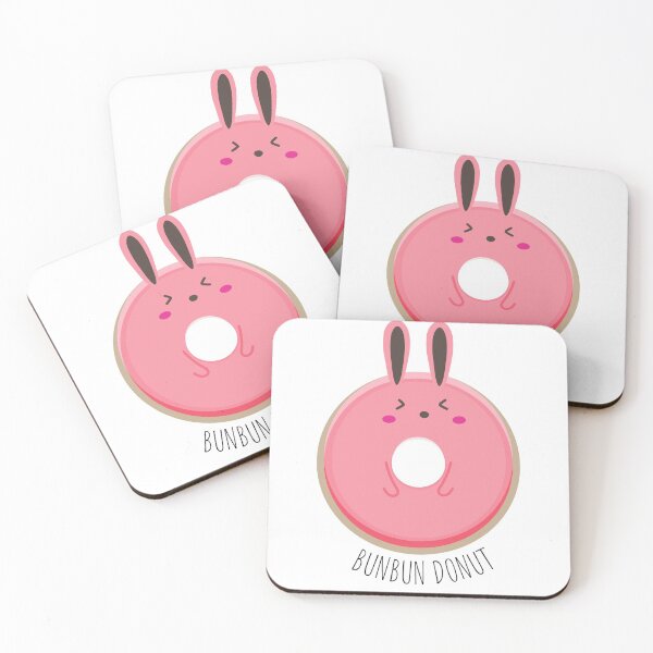 Item preview, Cute Bunny Donut (Pink) designed and sold by sanashibata.