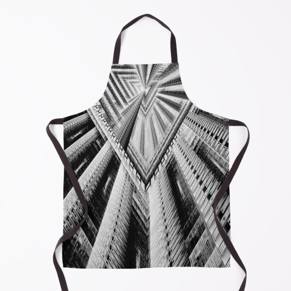 Item preview, 'Danger' Black and White Monochrome Geometric Abstract Fractal Art designed and sold by Holmes-Ja.
