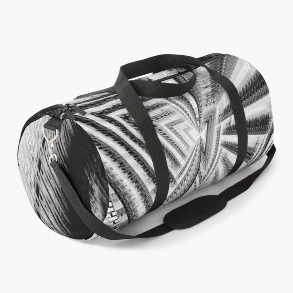 Item preview, 'Danger' Black and White Monochrome Geometric Abstract Fractal Art designed and sold by Holmes-Ja.