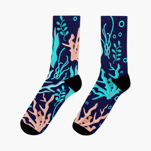 Item preview, under water plants pattern designed and sold by spontania.