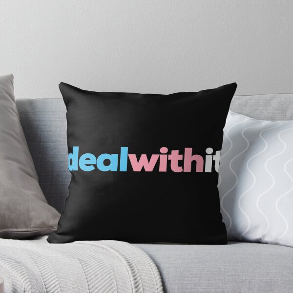 Item preview, Deal With It. Transgender Pride designed and sold by Subtle Pride Shop.