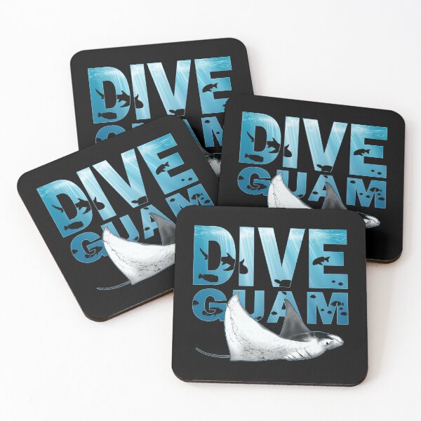 Item preview, Dive Guam Manta Rays designed and sold by NicGrayGraphic.