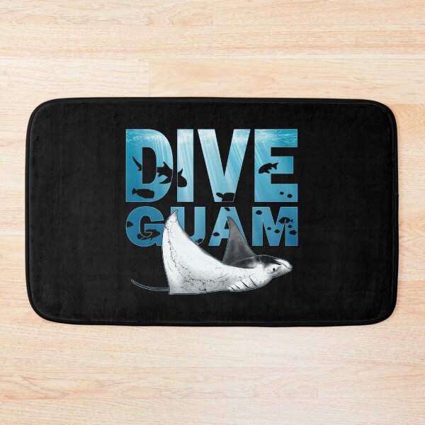 Item preview, Dive Guam Manta Rays designed and sold by NicGrayGraphic.
