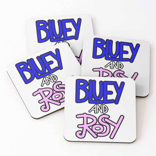 Item preview, Bluey and Rosy log| Perfect Gift designed and sold by boniesana.