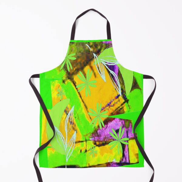 Item preview, Floral Graphic Vibrant Abstraction, NR 2, Graphic Psychedelic Abstract Art, Inspired by Nature-floral abstract art designed and sold by Adri Barnard.
