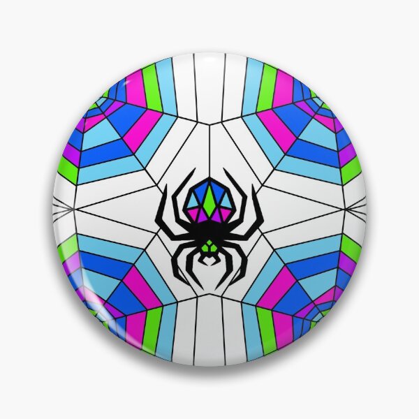 Item preview, Color Blocked Spider  designed and sold by CyrahnAsMagpie.