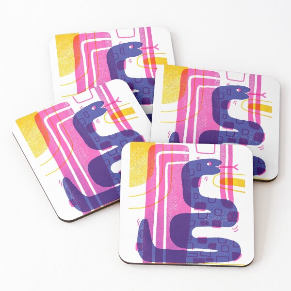 Item preview, Snake abstract design designed and sold by FishByNight.
